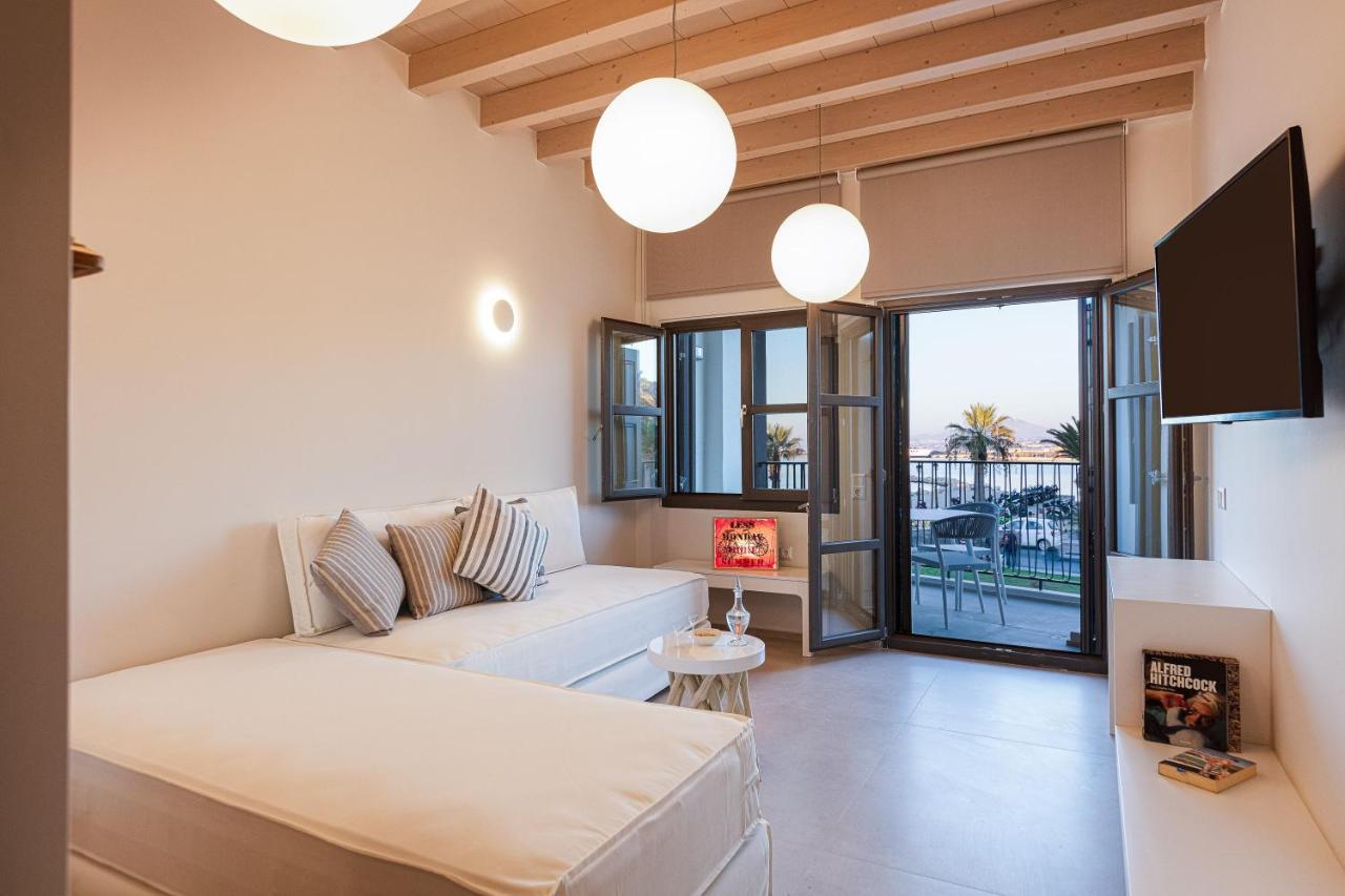 V77 Seafront Suites Rethymno Eksteriør bilde