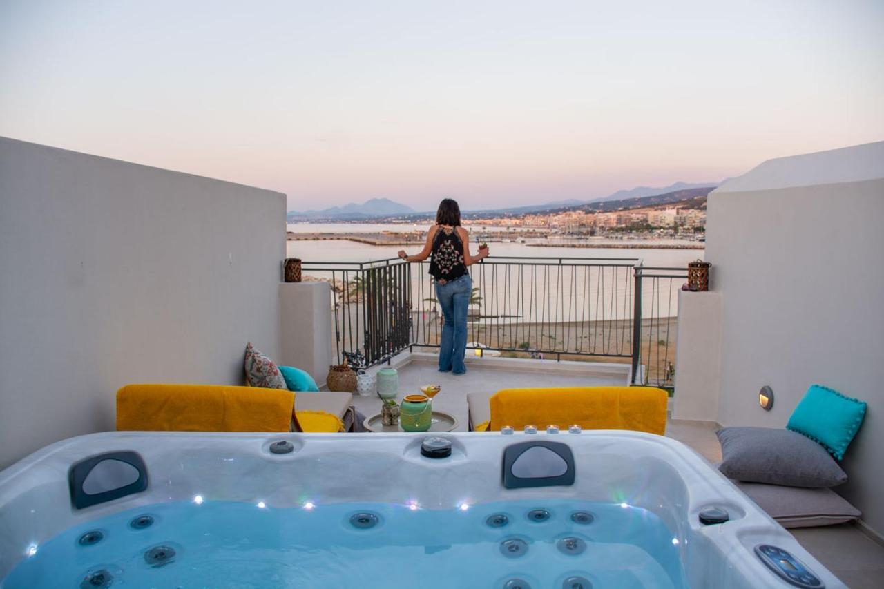 V77 Seafront Suites Rethymno Eksteriør bilde
